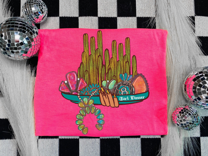 Girl Dinner tee