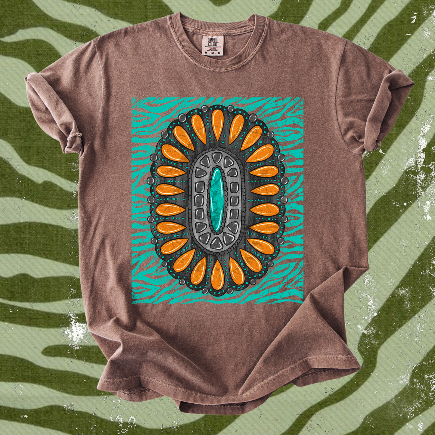 Zebra Jewel tee