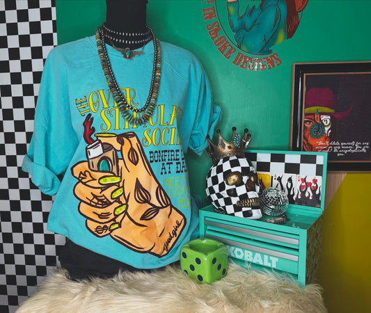 Overstimulated Society tee