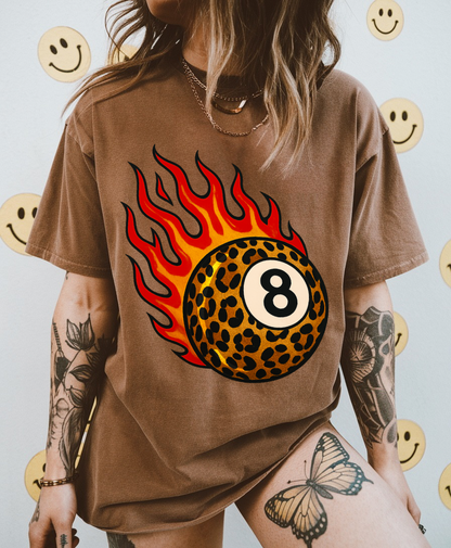 Flamin 8 Tee
