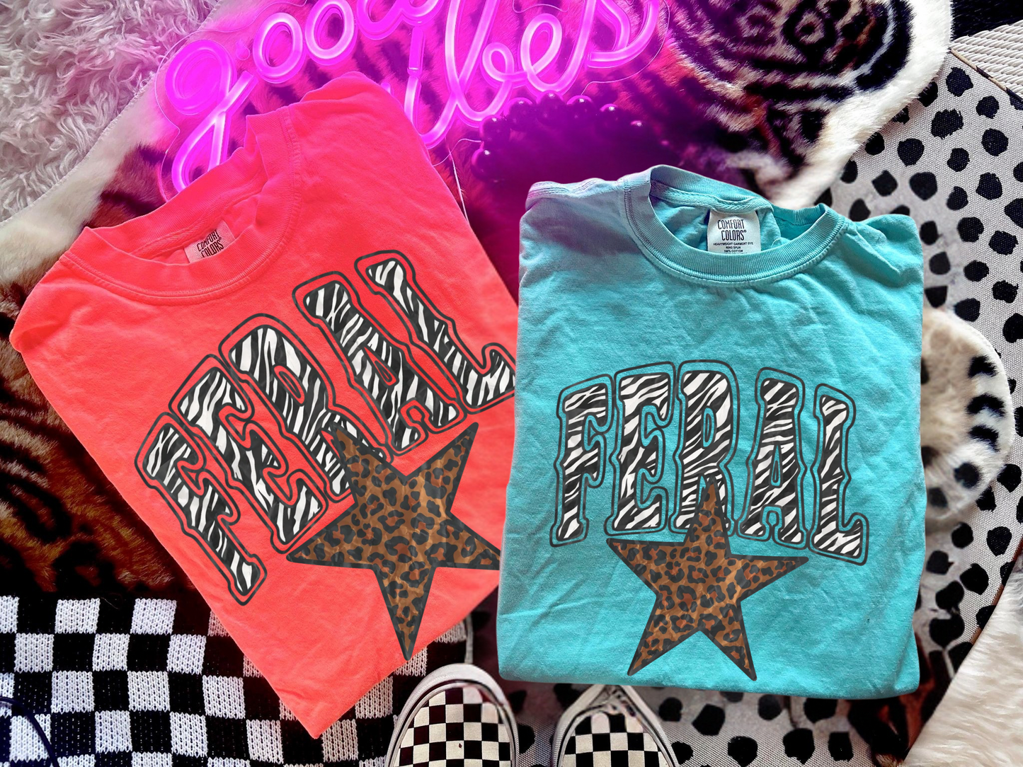 Feral star tee