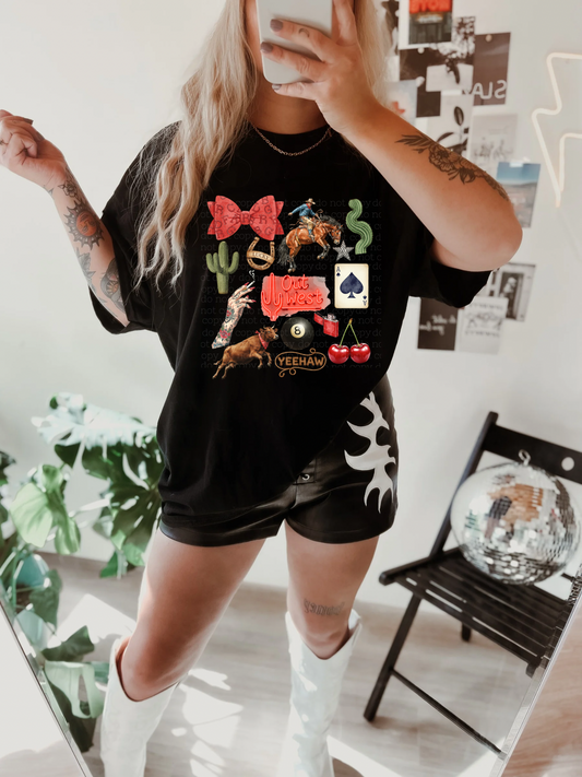 Western Collage Tee