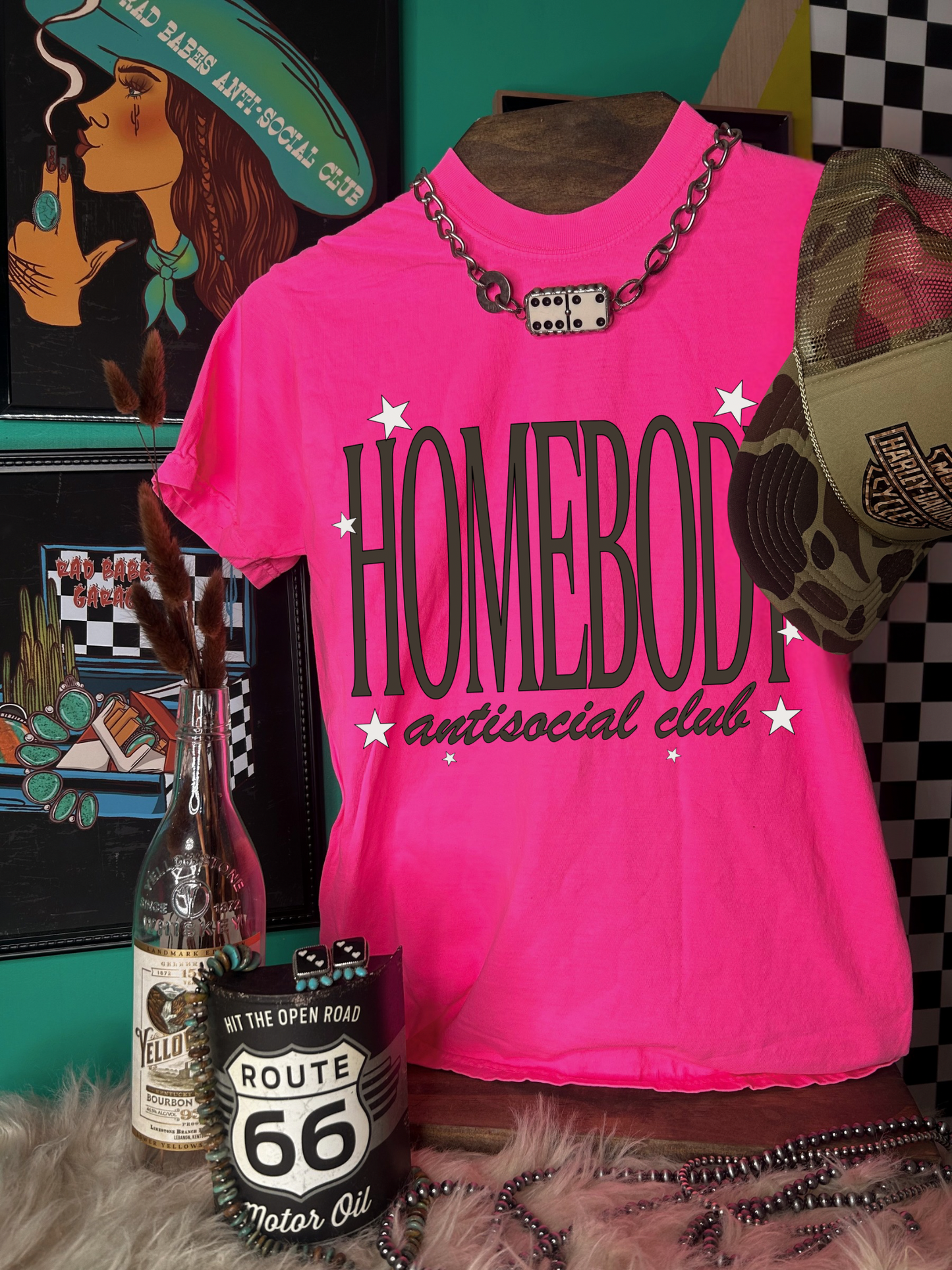 Homebody Anti-Social Club tee