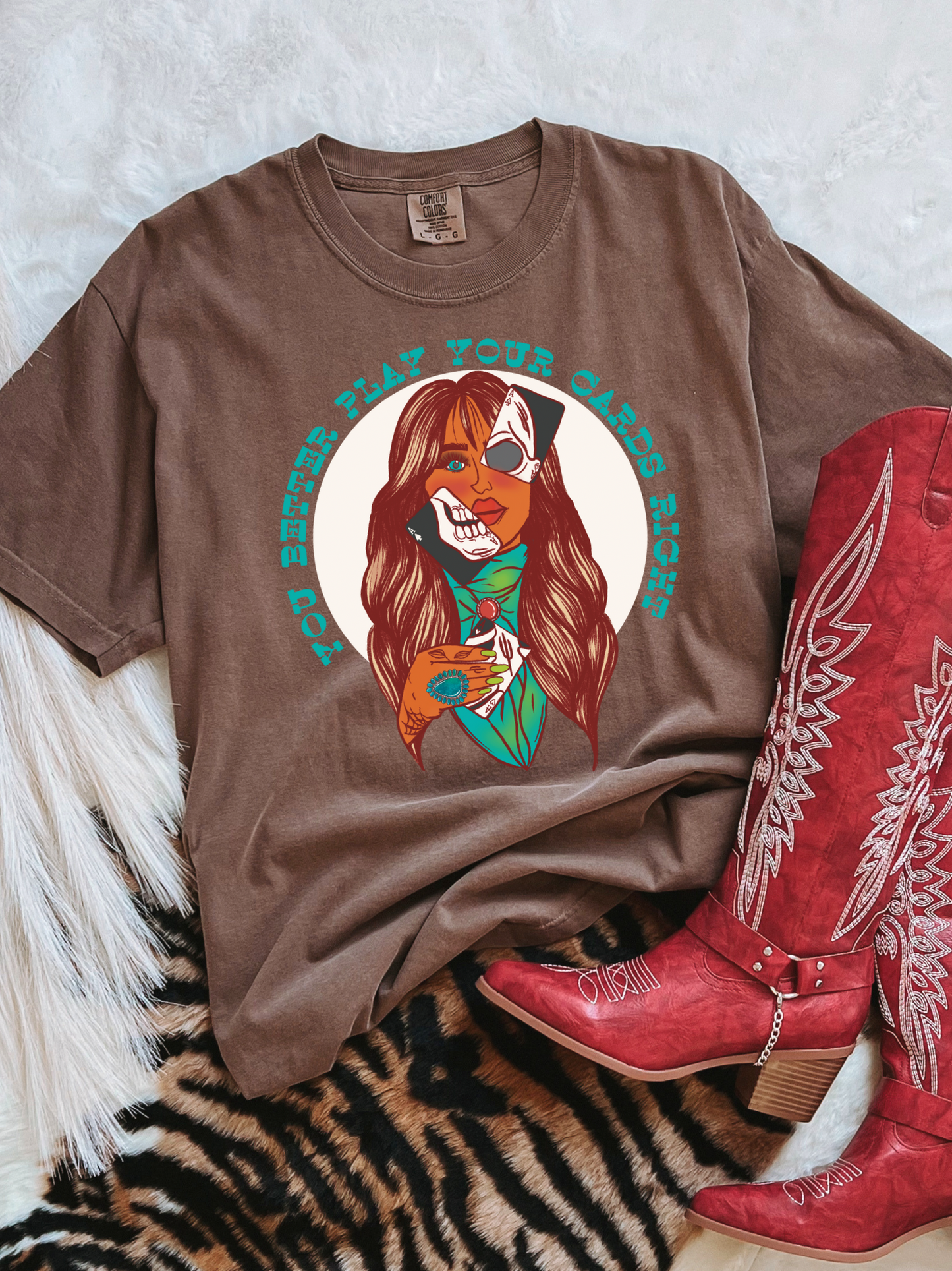 Better Play Your Cards Right  Tee