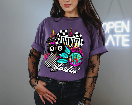 Howdy Darlin Collage Tee