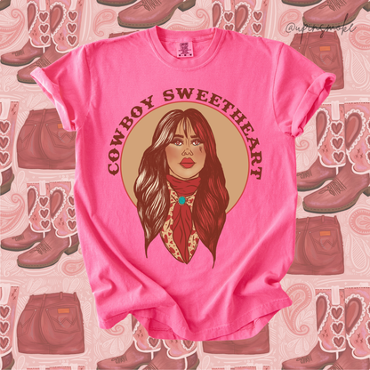 Cowboy Sweetheart tee