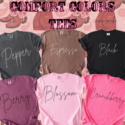Cowboy Kiss tee