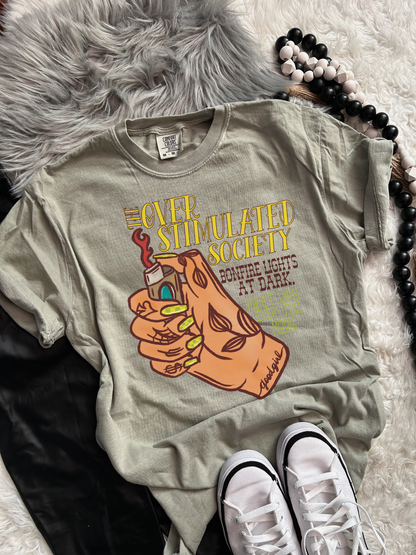 Overstimulated Society Tee