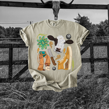 Western Collage tee