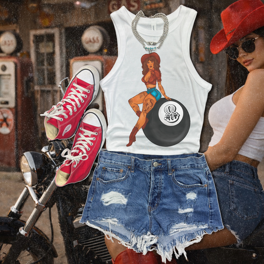 Pool Hall Pin Up Tank