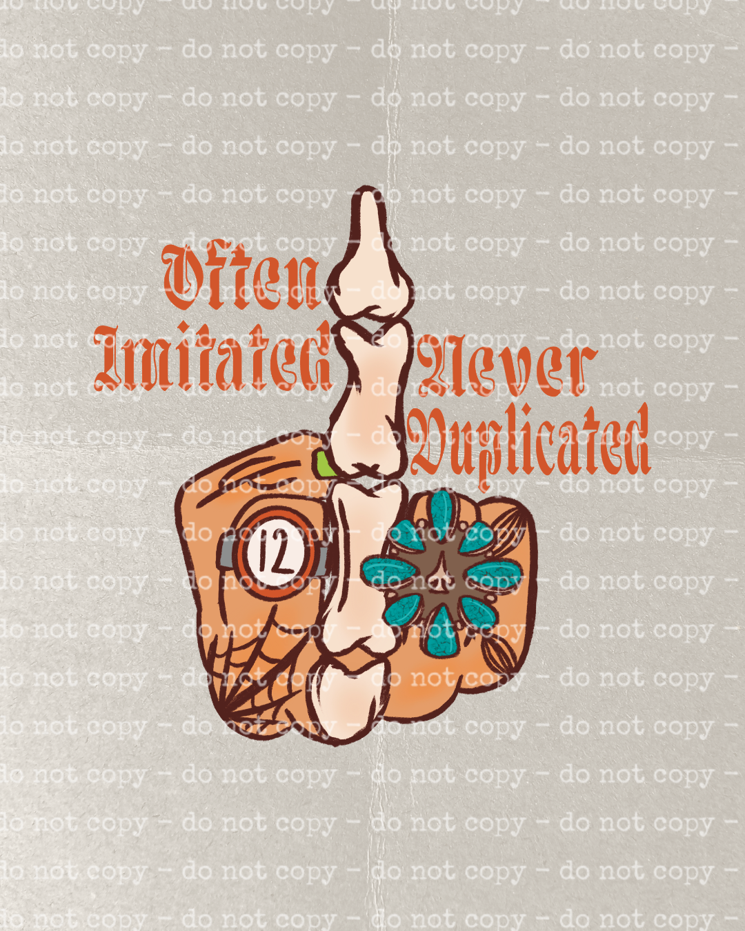 OFTEN COPIED DTF TRANSFER