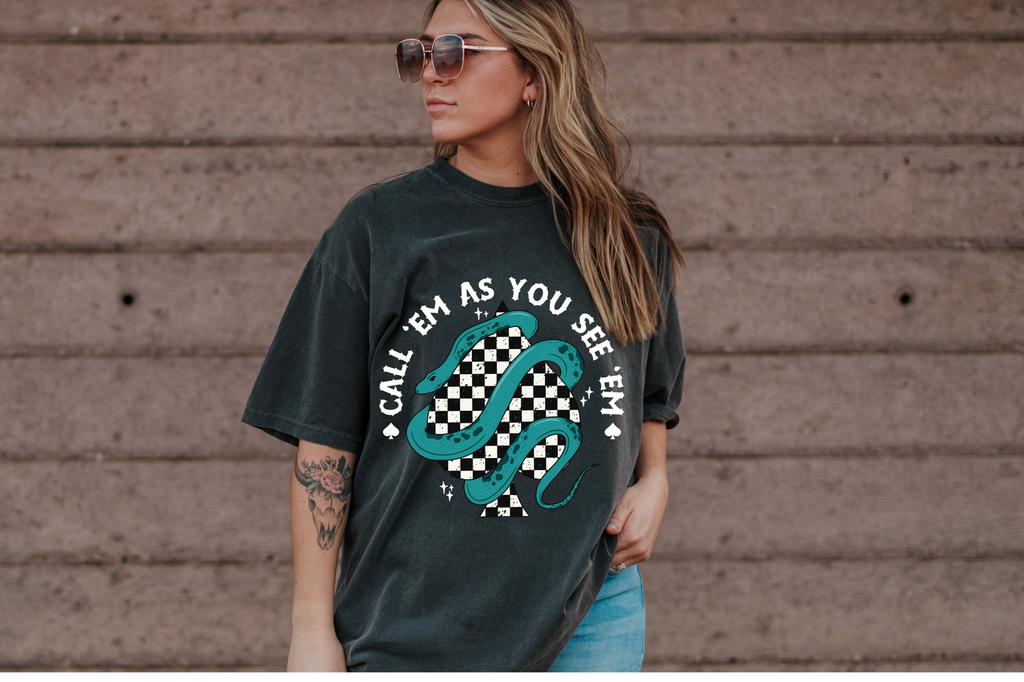 Call em' as you see em' tee