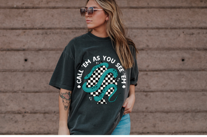 Call em' as you see em' tee