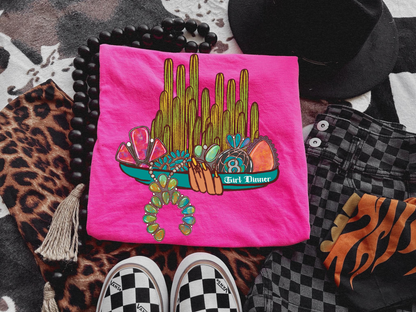 Girl Dinner tee