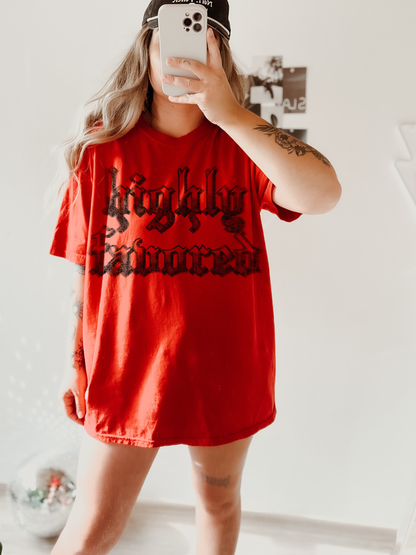 Highly Favored tee