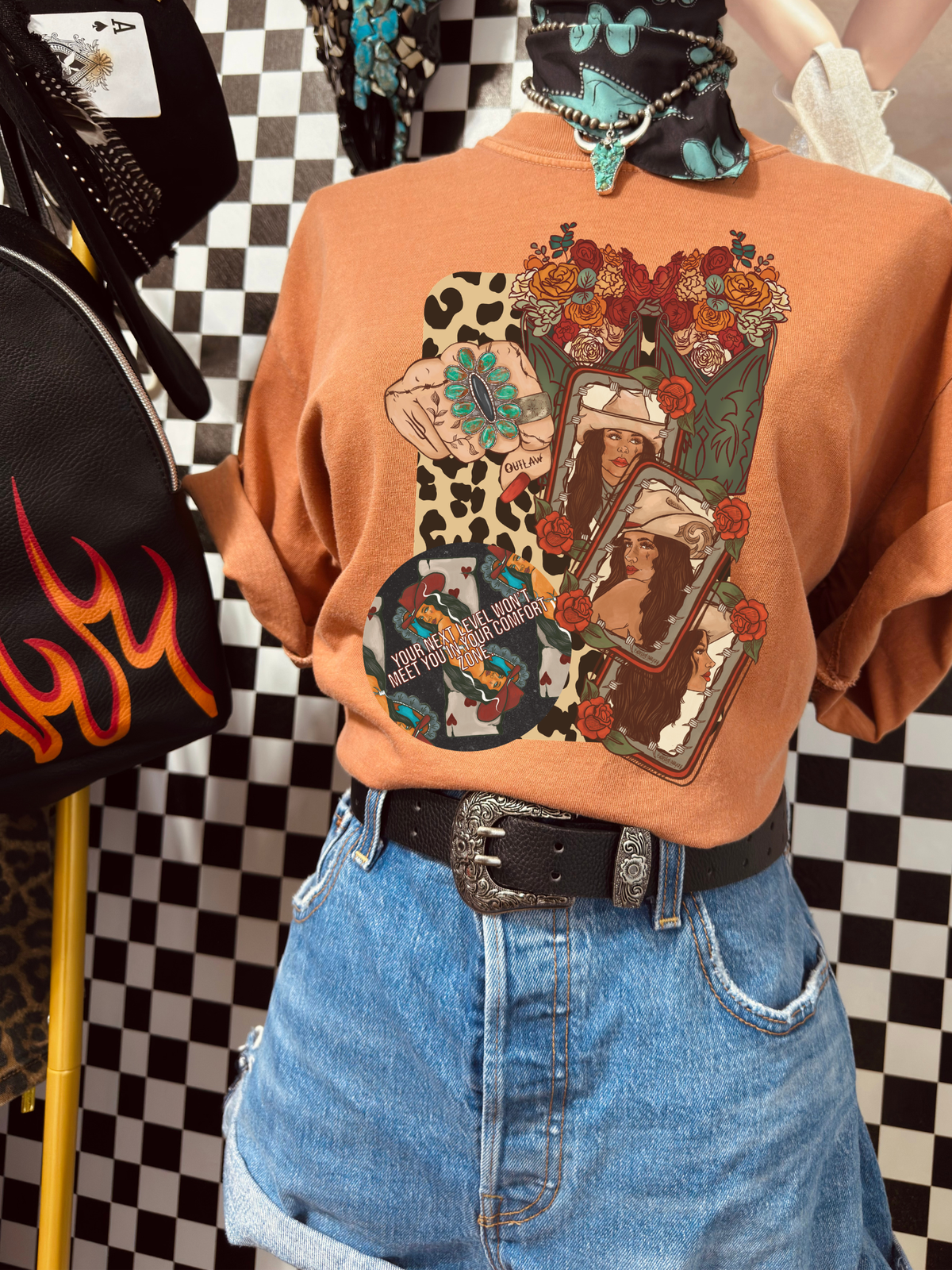 Outlaw Patchwork Tee