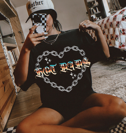 Hot Dads Chrome tee
