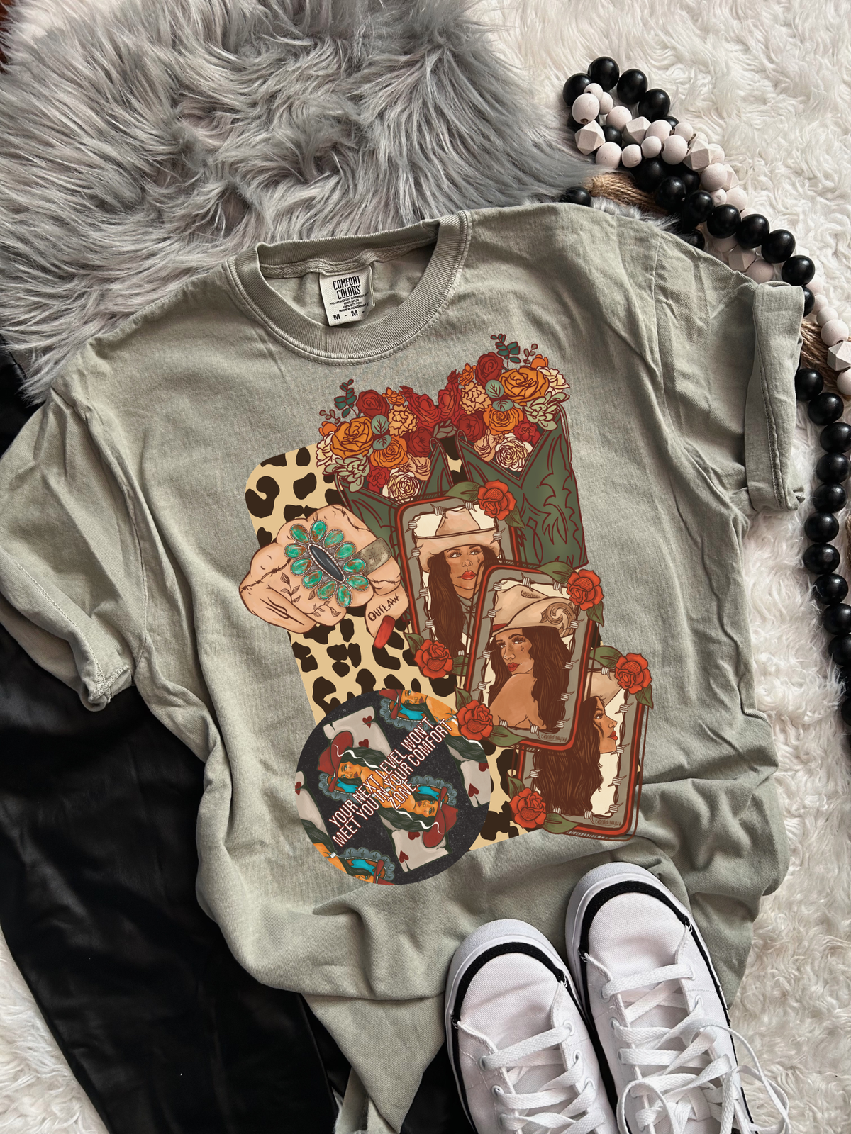 Outlaw Patchwork Tee