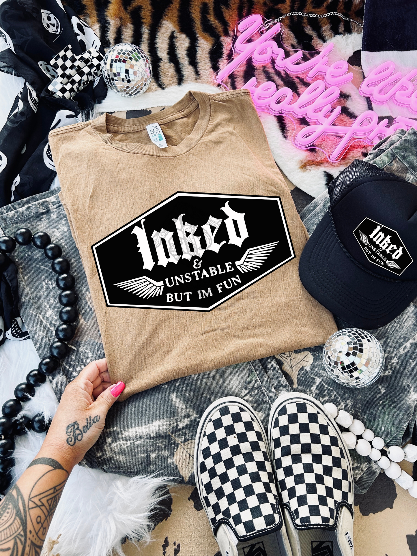 Inked and Unstable Tee