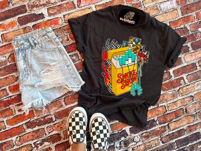 Turq Smokeshow Cigs Tee