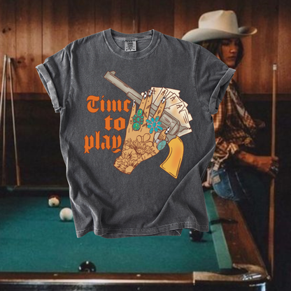 Time to play tee