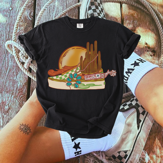 Spurs of the West tee