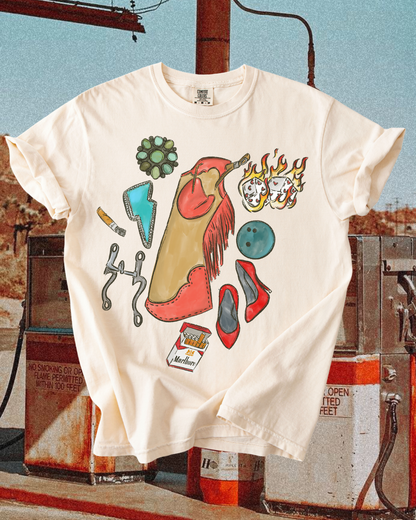 Smoke Break rodeo tee