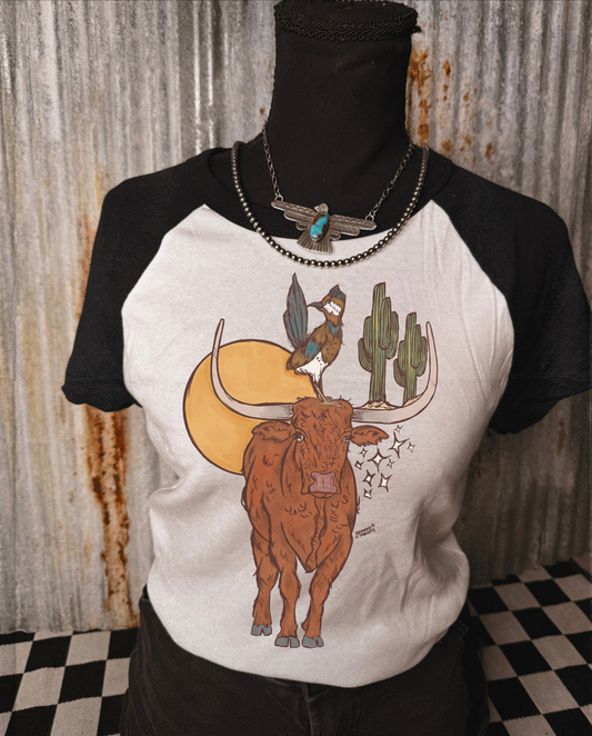 Desert Dreams raglan baby tee