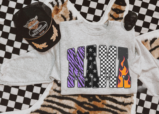 Purple Flames Mama crew