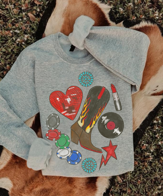 Lipstick and Poker Chips crew