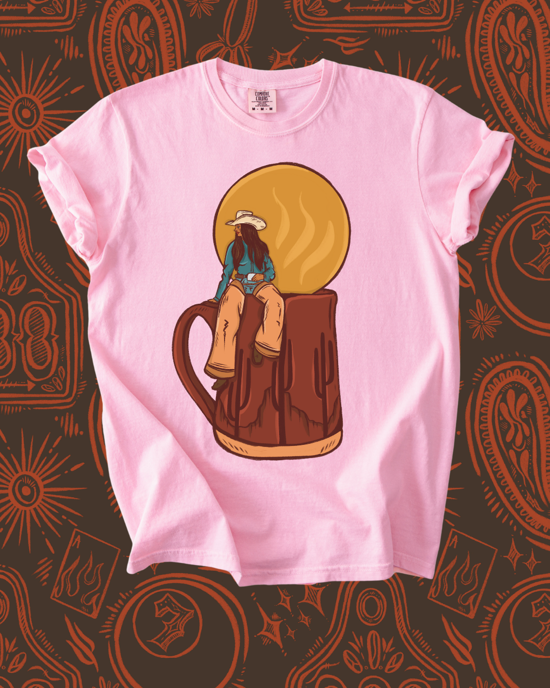 Cowgal Coffee tee