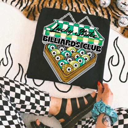 Lucky Strike Billards Club tee