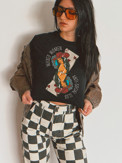 Wicked Woman Anti-social club tee