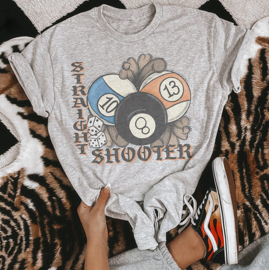 Straight Shooter tee