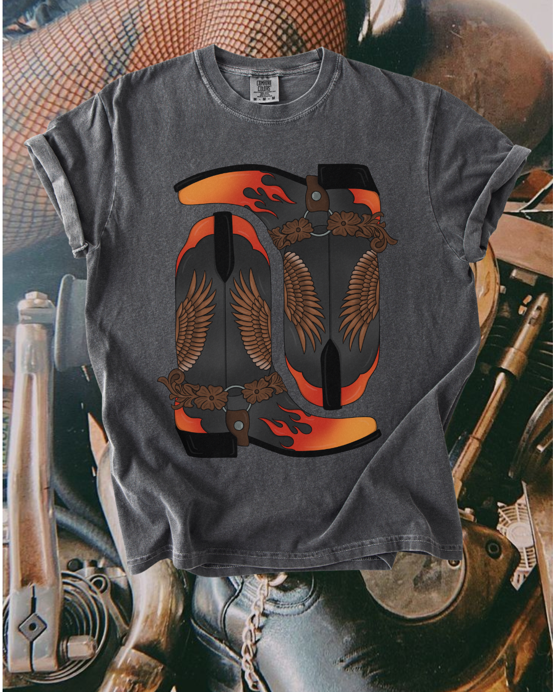 Riding Boots tee