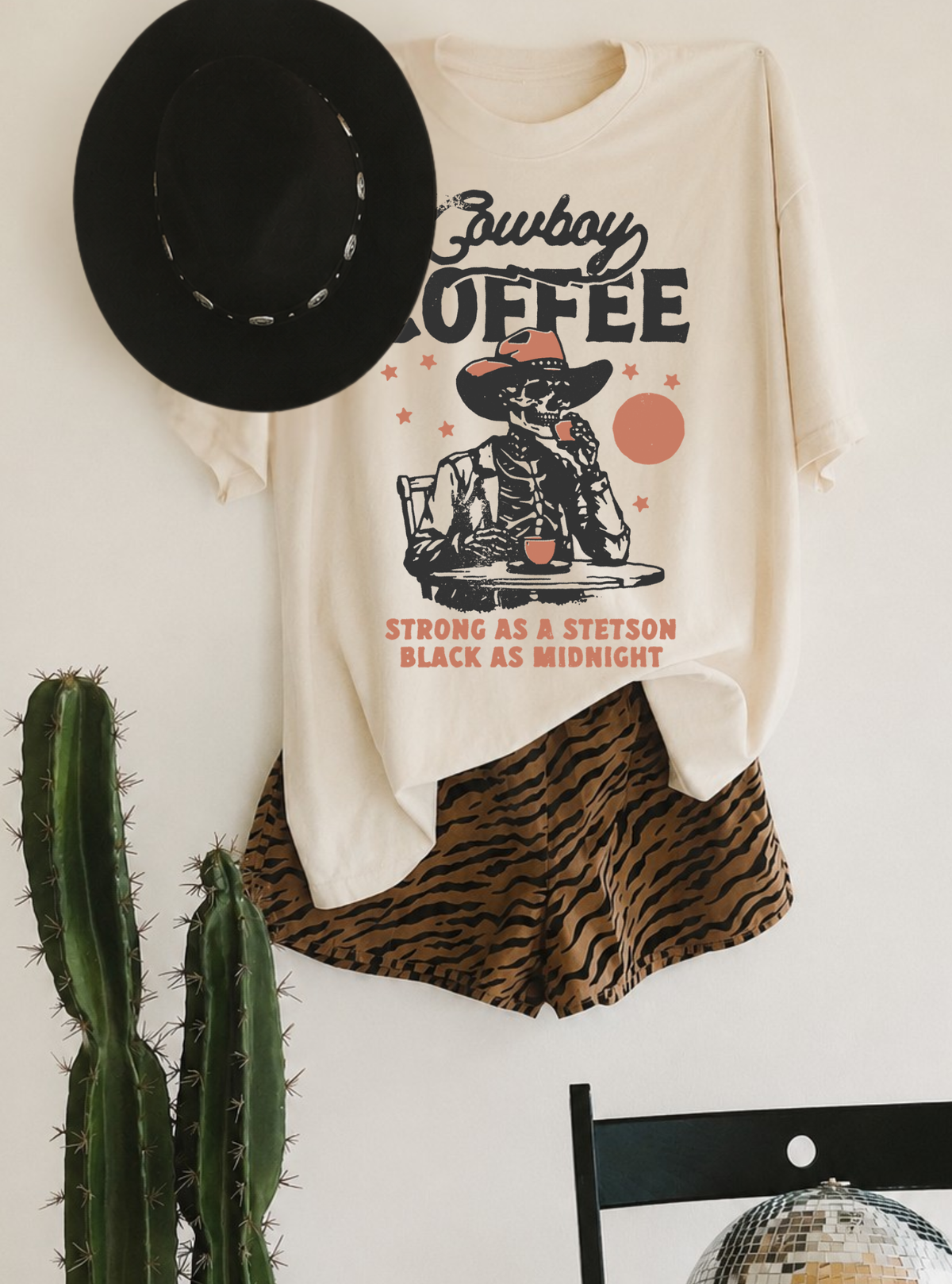 Cowboy Coffee tee
