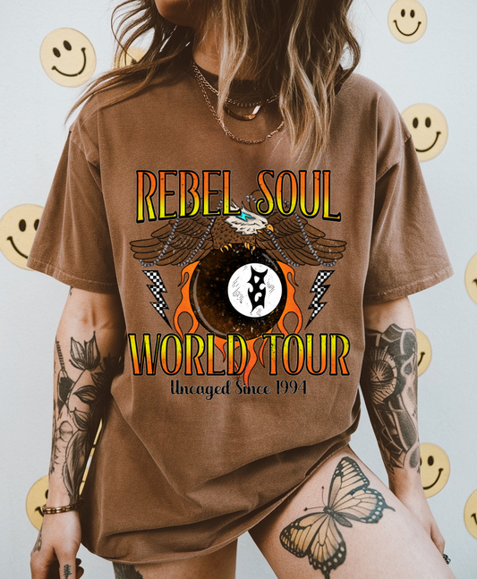 Rebel Soul World Tour tee