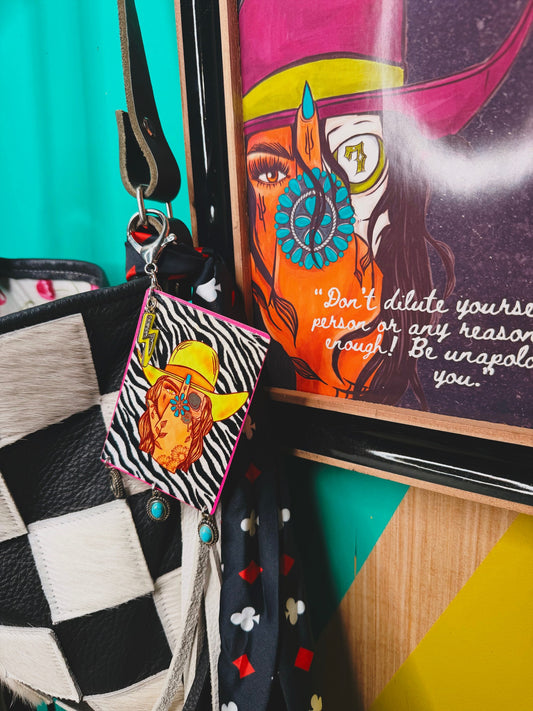 Unapologetic Purse charm