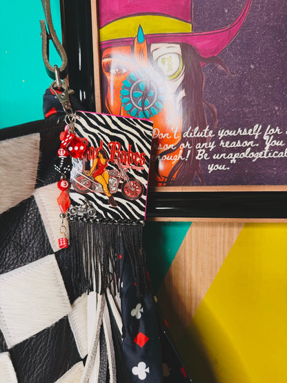 Rad Babes Choppers Purse Charm