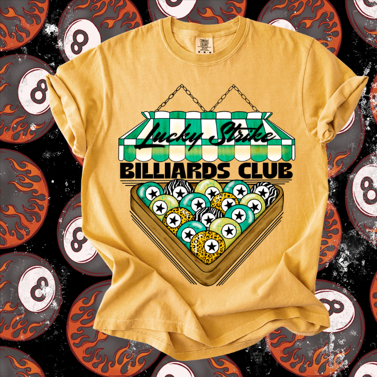 Lucky Strike Billards Club tee